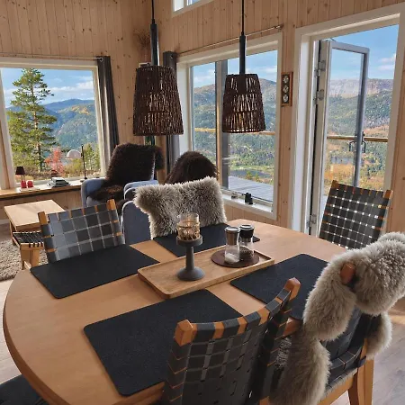 Semesterbostad Timeless Mountain With Panoramic Views Kviteseid