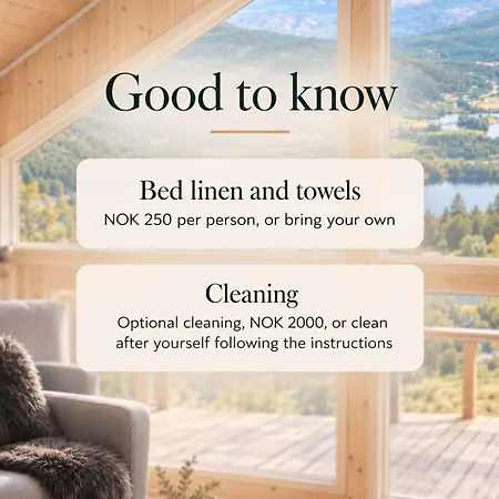 Timeless Mountain With Panoramic Views * Kviteseid